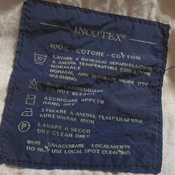 Men's Incotex Summer casual dress cotton pant - Picture 3 of 12